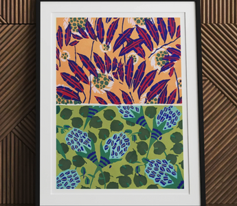 10 Floral Pattern Art Prints for Vintage Design Nerds - William Morris, Textile Art Print, Floral Pattern