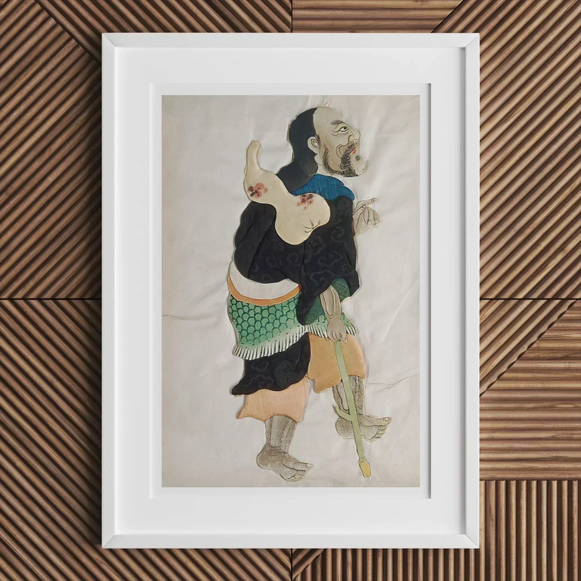 Making Collage Art with Fabric
