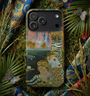 Animal Phone Cases featuring an artistic design of a swan on a stylish phone case.