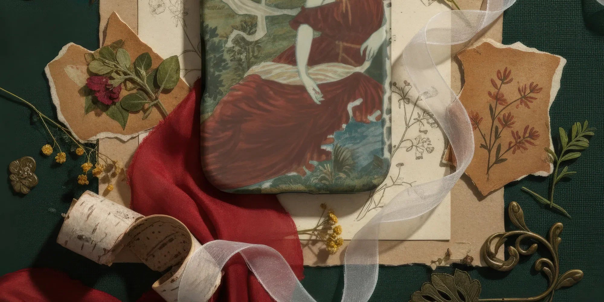 Gustav Klimt-themed phone case.