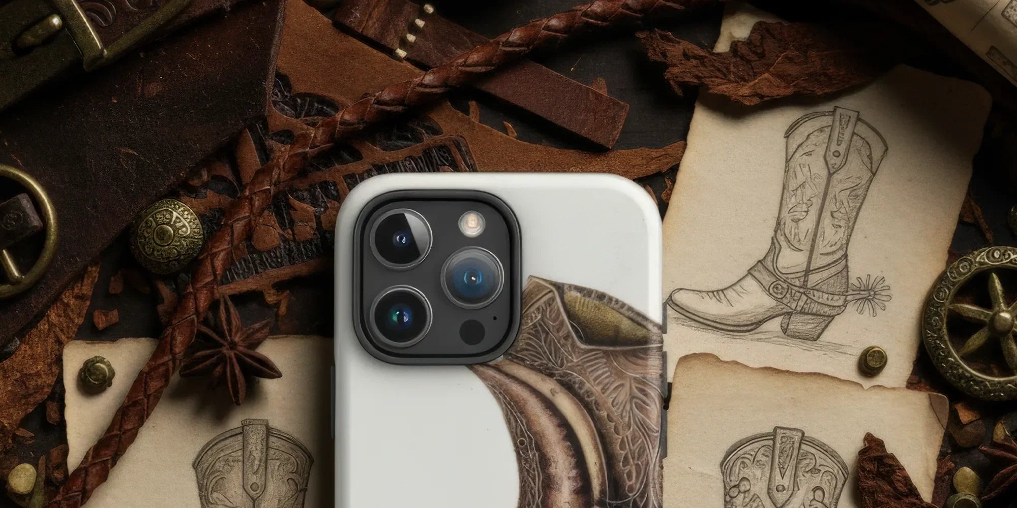 Artistic phone case.