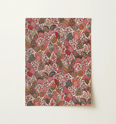 Pattern Wall Art featuring colorful floral and abstract designs in a vibrant display.