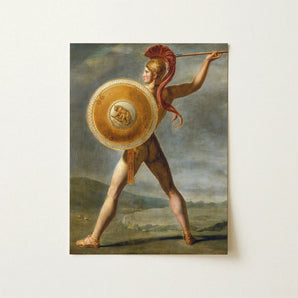 Guerriero romano - stampa artistica / tela di Jacques Louis David