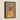 Liberty Neo Baroque Afro Surrealist Fashion Framed Canvas, Framed Portrait Person Colorful Headpiece