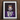 Louis - Club Kid Vampire Art Print, Framed Portrait Person Crown Purple Clothing Dramatic Makeup