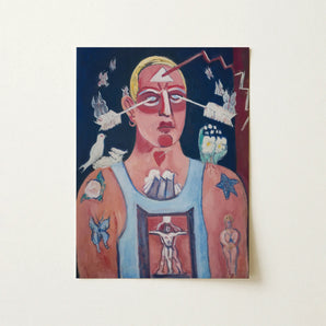 Sustained Comedy - Marsden Hartley Art Print / Canvas