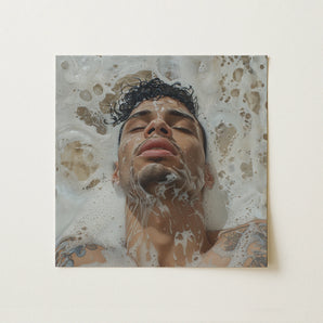 Squeaky Clean - Stampa artistica / Tela sul sottile piacere gay maschile