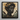 The one - Gay Black God Framed Canvas, 12x12’’ / 31x31cm / Floating Frame, Framed Portrait Dark-skinned Person Floral Adornments