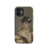 Aamon - Grand Marquis of Hell Art Phone Case Iphone 12 / Matte Phone Case Horned Figure Hell Art Iphone, Vision Carved, Iphone