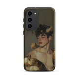 Aamon - Grand Marquis of Hell Art Phone Case Samsung Galaxy S23 Plus / Matte Sleek Black Phone Case Detailed Illustration Young Man Hell