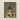 Framed Painting Young Man Dark Curly Hair Golden Silence, a Lithe Demon, Stands Bathed, Horns Curling Delicately
