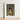 White Framed Art Print Painted Portrait Young Man Silence, a Lithe Demon, Stands Bathed, Horns Curling Delicately