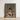 Framed Portrait Young Man Dark Curly Hair Golden Silence, a Lithe Demon, Stands Bathed, Horns Curling Delicately
