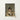 Framed Artwork Young Man Dark Curly Hair Horns Silence, a Lithe Demon, Stands Bathed, Curling Delicately