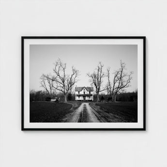 Abandoned Home in Rural Maryland - Carol M. Highsmith Art Print / Canvas, Clapboard House, Prints