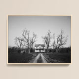 Verlaten huis op het platteland van Maryland - Carol M. Highsmith Art Print / Canvas, 16x12’’ / 41x31cm / Natuurlijk frame, posterprints & visueel