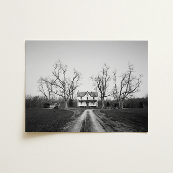 Abandoned Home in Rural Maryland - Carol M. Highsmith Art Print / Canvas, 16x12’’ / 41x31cm / Unframed / no Border, Posters Prints & Visual