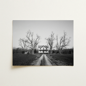 Abandoned Home in Rural Maryland - Carol M. Highsmith Art Print / Canvas, Highsmith Art Print, Clapboard House, Abandoned Home