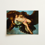 The Abduction of Ganymede - Benigne Gagneraux Art Print / Canvas, 16x12’’ / 41x31cm / Unframed / no Border, Posters Prints & Visual
