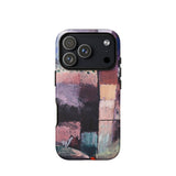 About a Motif from Hammamet - Paul-klee Phone Case Iphone 17 Pro / Matte Abstract Art Phone Case Textured Painterly Design Muted Paul Klee,