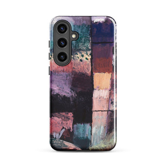 About a Motif from Hammamet - Paul-klee Phone Case Samsung Galaxy S24 Plus / Matte Abstract Art Phone Case Textured Patchwork Design Deep