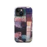 About a Motif from Hammamet - Paul-klee Phone Case Iphone 15 / Matte Abstractly Painted Phone Case Textured Earthy Tones Bold Paul Klee,