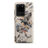 Above & Beyond - Surreal Kingfisher Art Phone Case Samsung Galaxy S20 Ultra / Matte Protective Phone Case Vibrant Artistic Design