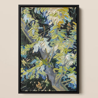 Acacia Branches - Vincent Van Gogh Art Print / Canvas, 12x18’’ / 31x46cm / Black Frame, Posters Prints & Visual Artwork, Toby Leon