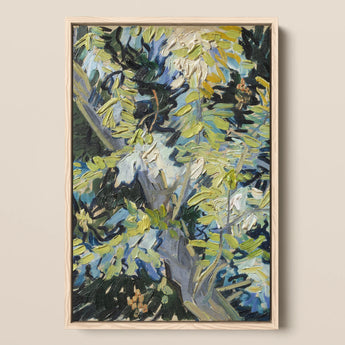 Acacia Branches - Vincent Van Gogh Art Print / Canvas, 12x18’’ / 31x46cm / Natural Frame, Posters Prints & Visual Artwork, Toby Leon