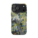 Acacia Branches - Vincent Van Gogh Phone Case Iphone 17 Pro Max / Matte Black Green Floral Phone Case Textured Design Made Gogh’s