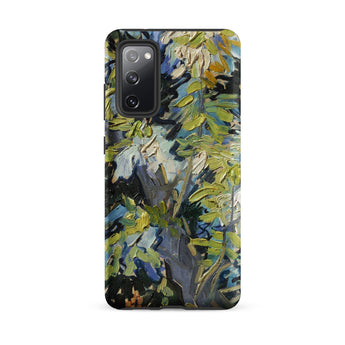 Acacia Branches - Vincent Van Gogh Phone Case Samsung Galaxy S20 Fe / Matte Phone Case Vibrant Impressionistic Painting Foliage Bold Green