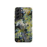 Acacia Branches - Vincent Van Gogh Phone Case Samsung Galaxy S22 / Matte Phone Case Vibrant Impressionistic Painting Foliage Greens Blues