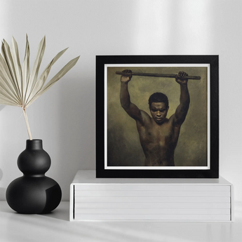 Academy Study of a Man - French School 19th c Art Print / Canvas, Posters Prints & Visual Artwork, Toby Leon