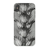 Acanthus Mollis (bear’s Breeches) - Karl Blossfeldt Phone Case Iphone x / Matte Thistle-patterned Phone Case Karl Blossfeldt, Bear’s