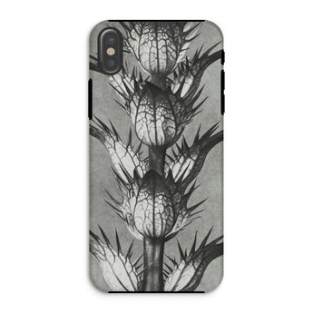 Acanthus Mollis (bear’s Breeches) - Karl Blossfeldt Phone Case Iphone Xs / Matte Thistle-patterned Phone Case Karl Blossfeldt, Bear’s
