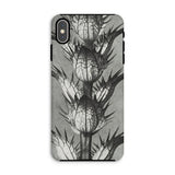Acanthus Mollis (bear’s Breeches) - Karl Blossfeldt Phone Case Iphone Xs Max / Matte Thistle-patterned Phone Case Karl Blossfeldt, Bear’s