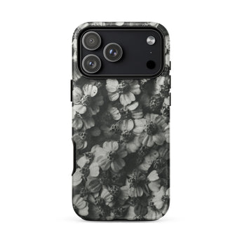 Achillea Millefolium (common Yarrow) - Karl Blossfeldt Phone Case Iphone 17 Pro Max / Matte Black Floral Phone Case White Accents Durable