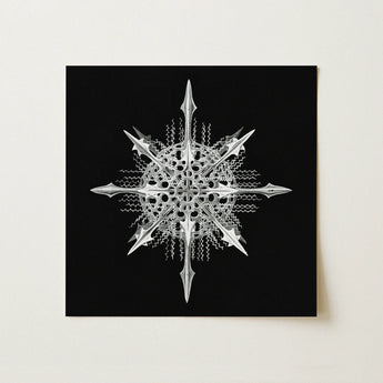 Actiniae - Ernst Haeckel Ocean Life Art Print / Canvas, 12x12’’ / 31x31cm / Unframed / no Border, Posters Prints & Visual Artwork, Toby Leon