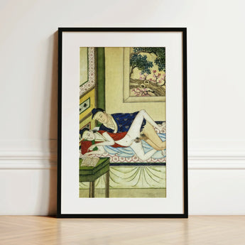 Actor and Scholar - F. M. Bertholet Collection Art Print / Canvas, Bertholet Collection Art, Scholar’s Gaze Anchors, Composition Unfolds