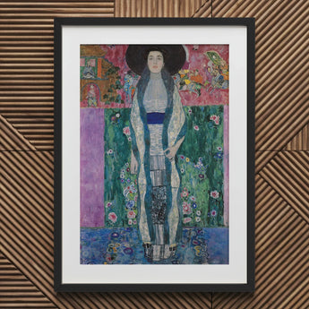 Adele Bloch-bauer - Gustav Klimt Portrait Art Print / Canvas Framed Reproduction Klimt’s ?Portrait I”, Prints