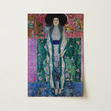 Adele Bloch-bauer - Gustav Klimt Portrait Art Print / Canvas Reproduction Klimt’s ?Portrait I” Woman, Prints