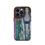 Adele Bloch-bauer - Gustav Klimt Portrait Iphone Case, 14 Pro / Matte, Phone Case Portrait Woman Blue Dress