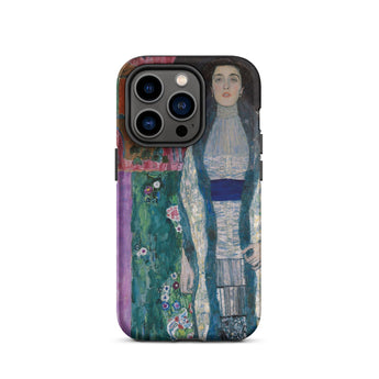 Adele Bloch-bauer - Gustav Klimt Portrait Phone Case Iphone 14 Pro / Matte Phone Case Portrait Woman Blue Dress Gustav Klimt’s Portrait,