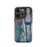 Adele Bloch-bauer - Gustav Klimt Portrait Phone Case Iphone 15 Pro / Matte Iphone Case Painting Woman Gustav Klimt’s Portrait, Adele