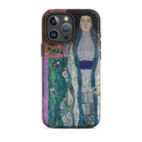 Adele Bloch-bauer - Gustav Klimt Portrait Phone Case Iphone 16 Pro Max / Matte Painting Klimt’s, Transcends, Turn-of-the-century Viennese
