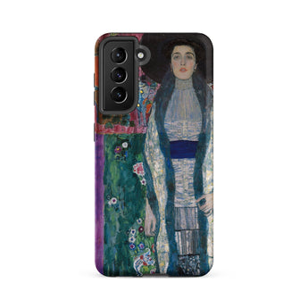 Adele Bloch-bauer - Gustav Klimt Portrait Phone Case Samsung Galaxy S21 Fe / Matte Phone Case Vibrant Detailed Reproduction Gustav Klimt’s
