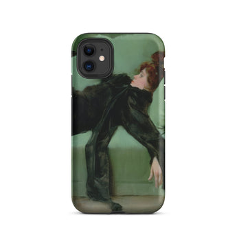 After the Ball - Ramon Casas y Carbo Phone Case Iphone 11 / Matte Artistic Phone Case Ramon Casas, Fevered Sigh, Her Limbs, Modernisme’s