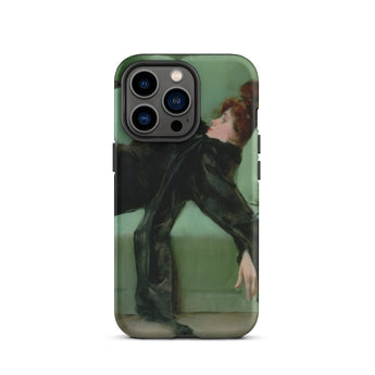 After the Ball - Ramon Casas y Carbo Phone Case Iphone 13 Pro / Matte Iphone Case Painting Ramon Casas, Fevered Sigh, Her Limbs,