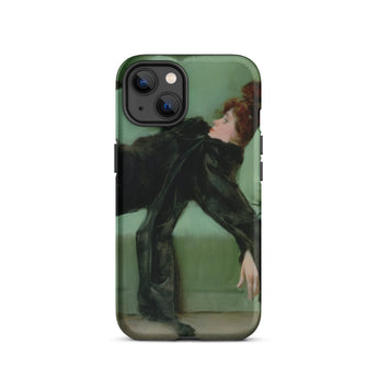 After the Ball - Ramon Casas y Carbo Phone Case Iphone 13 / Matte Iphone Case Painting Ramon Casas, Fevered Sigh, Her Limbs, Modernisme’s