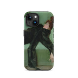 After the Ball - Ramon Casas y Carbo Phone Case Iphone 15 / Matte Phone Case Painting Ramon Casas, Fevered Sigh, Her Limbs, Modernisme’s